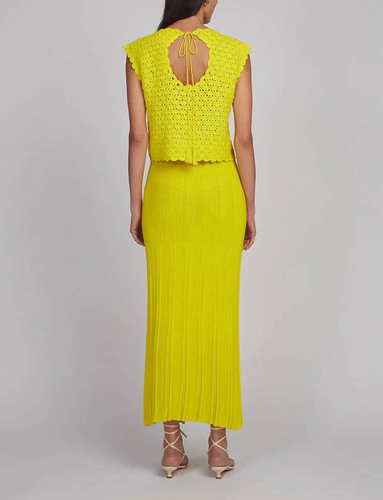 Eleven Six - Cotton Rib Tube Skirt