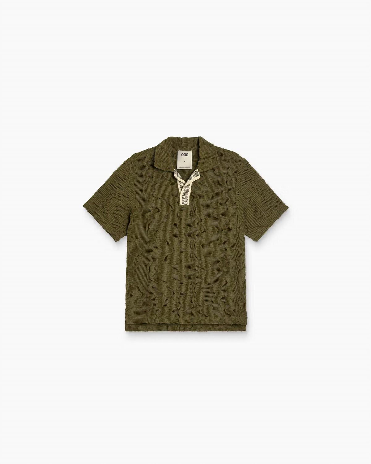 Oas - Pine Verve Palmer Crochet Shirt