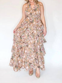 Mulla - The Rose Ruffled Maxi Dress