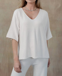 Cobblestone Living - Coletta Short Sleeve Sweater