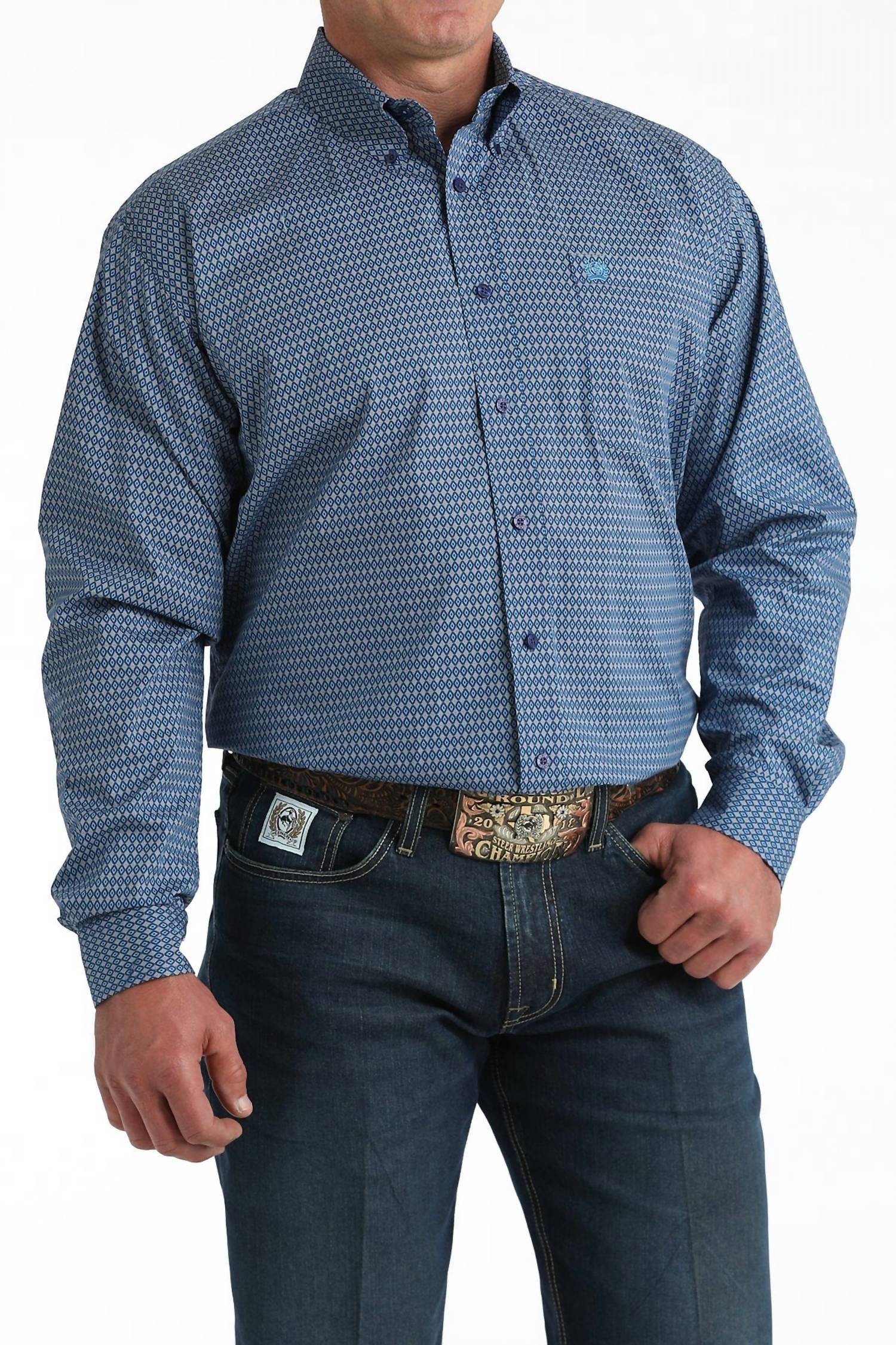 Cinch - Stretch Classic Fit Button-down Western Shirt