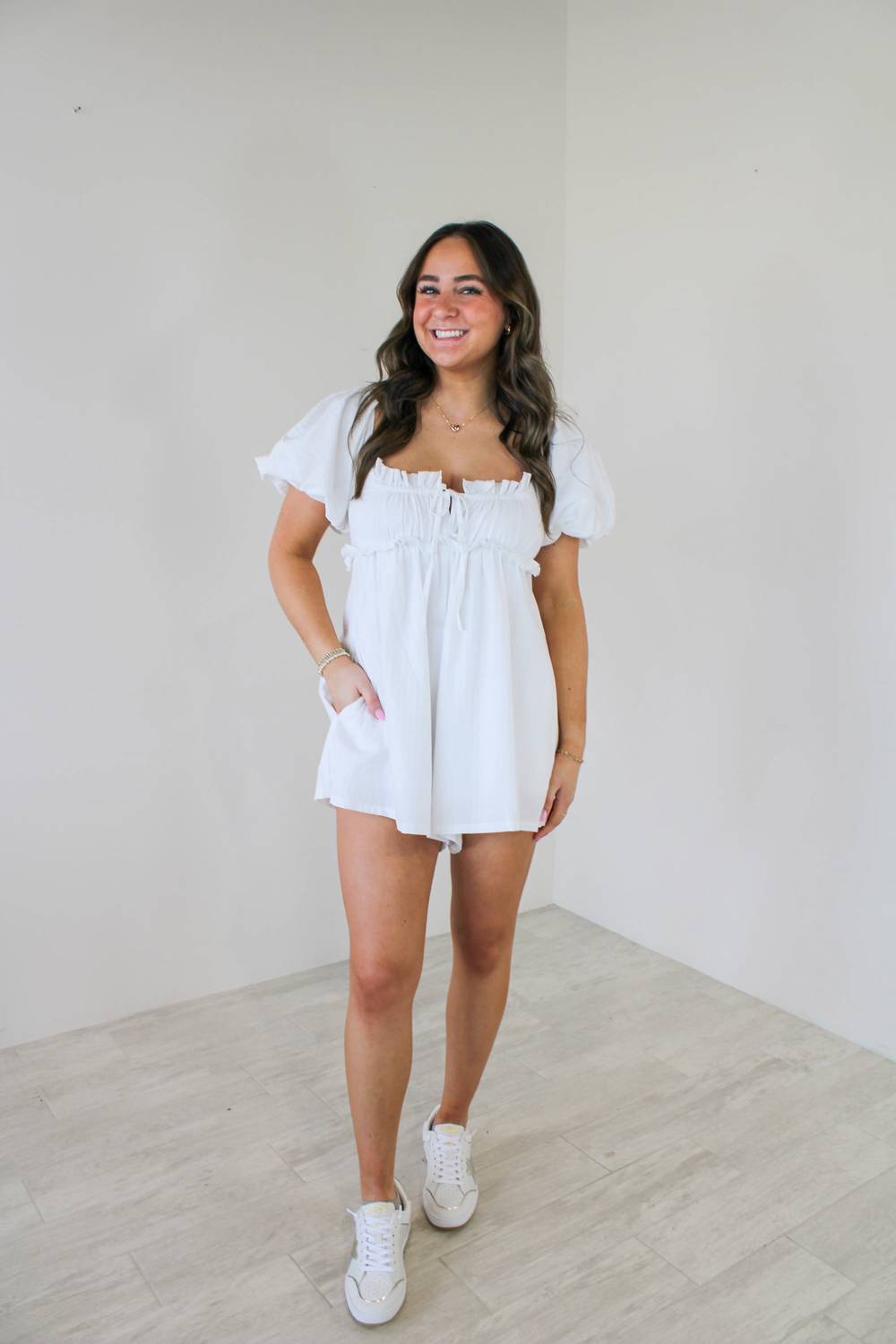 Ee:Some - Modern Sweetie Soft Washed Romper