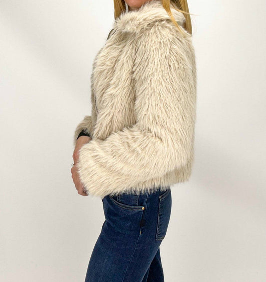 Furious Fur - Annabelle Fuzzy Bomber Jacket