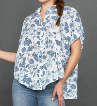 Umgee - Toile Print Top