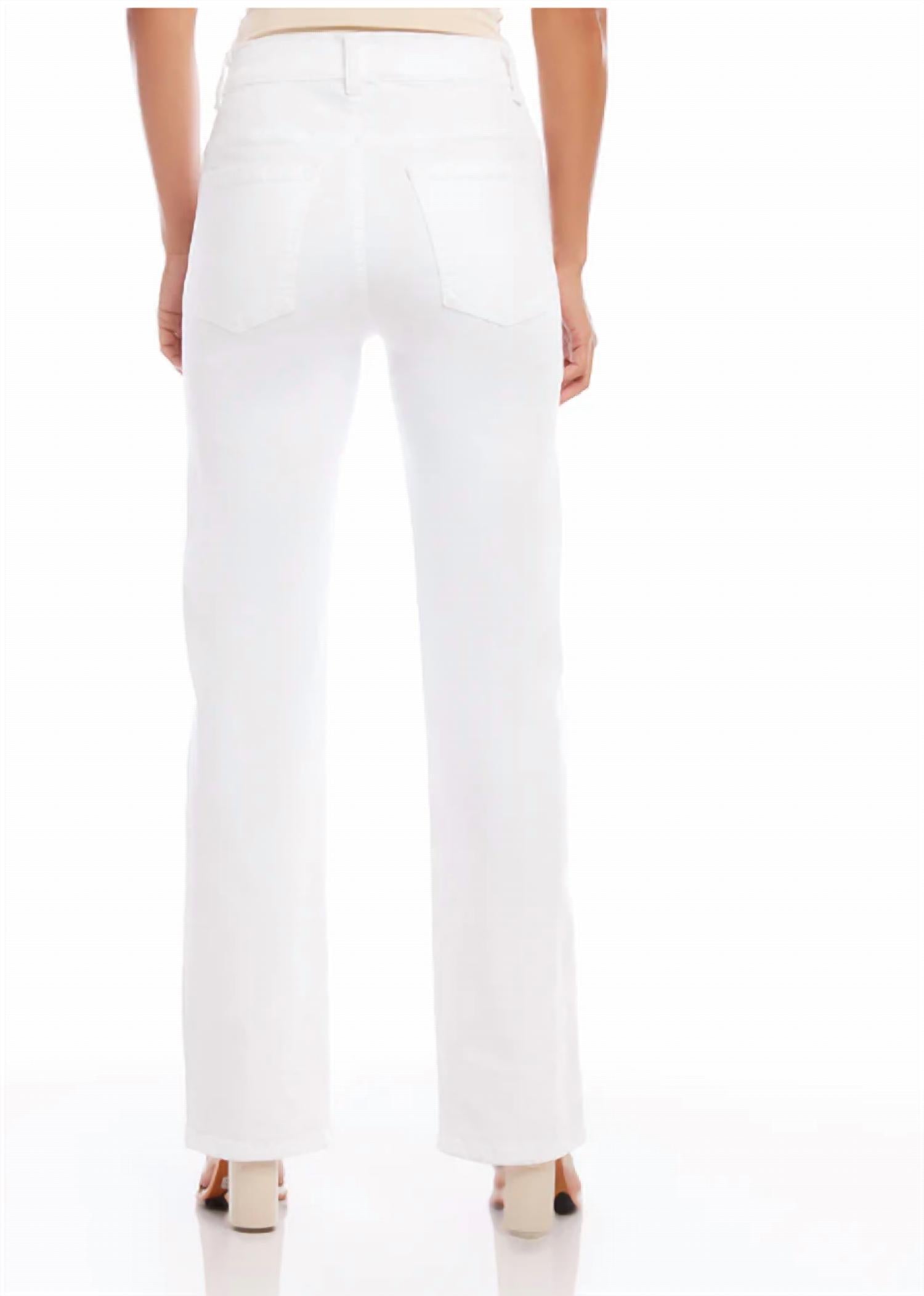 Karen Kane - Slim Wide Leg Jeans