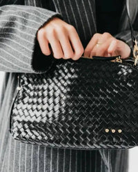 Pretty Simple - Woven Hobo Shoulder Bag