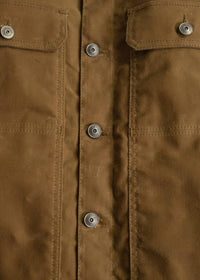 Iron & Resin Men's Waxed Canvas Mechanic Jacket in tan - men's jacket - view 4