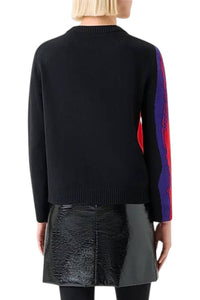 Akris Punto - Francoise Hardy Graphic Virgin Wool-cashmere Sweater