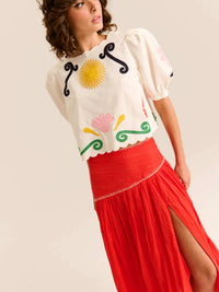Carolina K - Lara Cropped Blouse