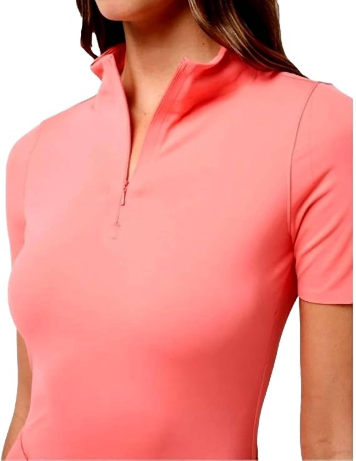 Travismathew - Sunfire Movement Zip Polo
