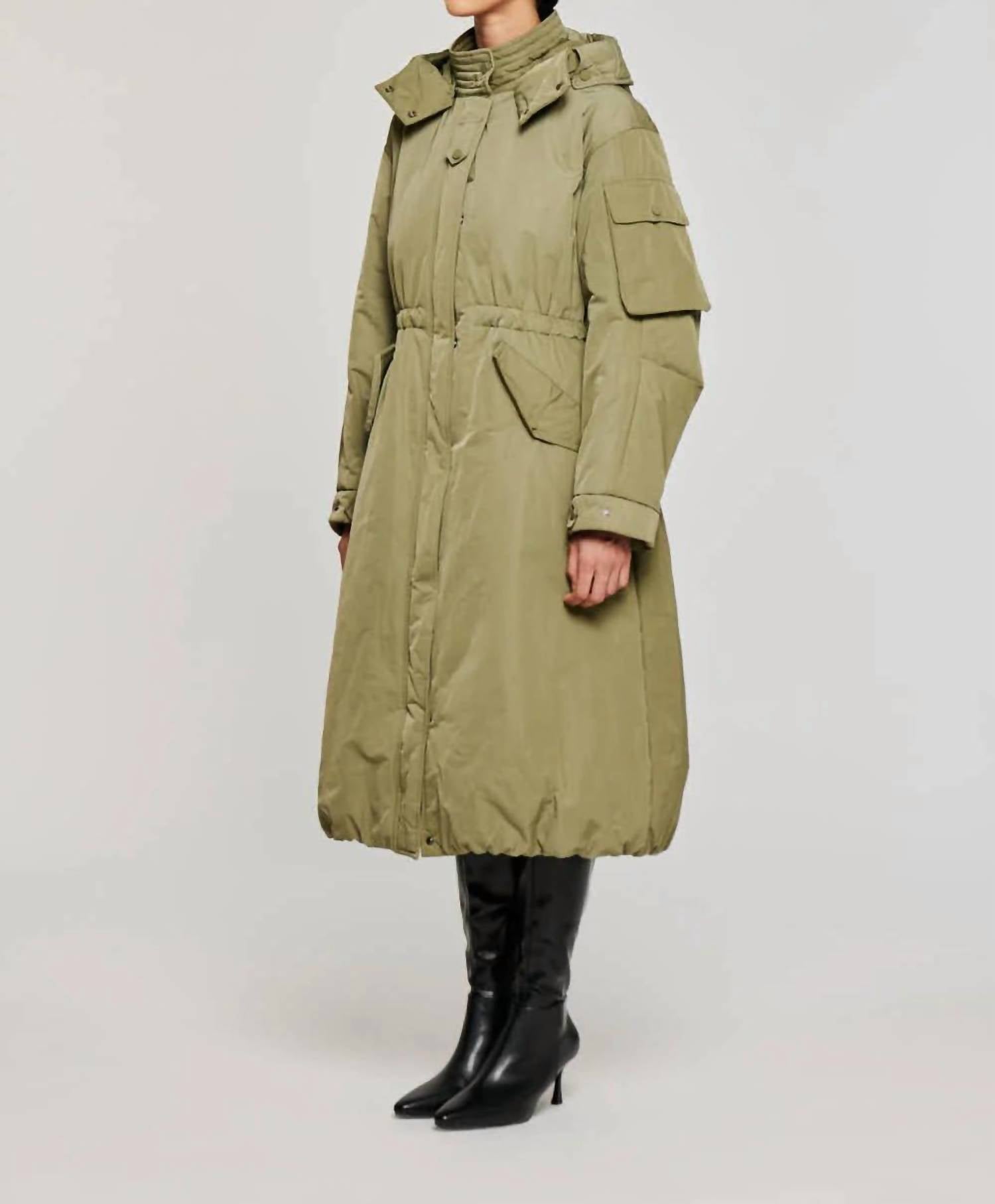 Oofwear - Water Repellent Long Puffer Coat