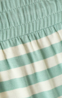 Z Supply Nori Stripe Short in crystal green - women's shorts - view 4
