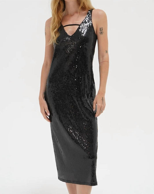 Lna - Iman Sequin Slip Dress