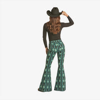 Rock & Roll Denim - Serape Bell Bottom Jeans