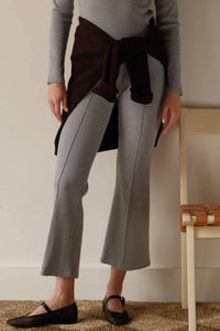 Donni. - Women's Rib Kick Flare Pants