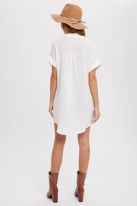 Bluivy - Button Up Shirt Dress