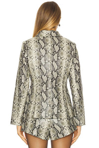 Line And Dot - Python Jacket