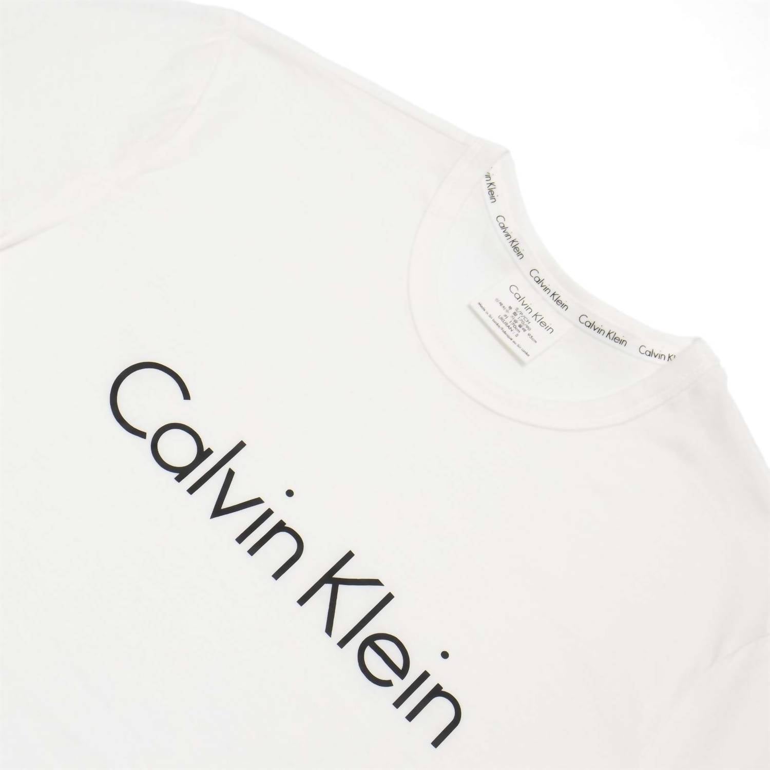 Calvin Klein - Men's Comfort Cotton Logo Crew Neck T-shirt