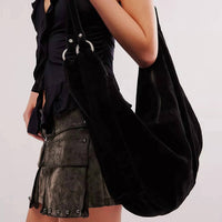 Free People - Women's Roma Suede Tote Bag