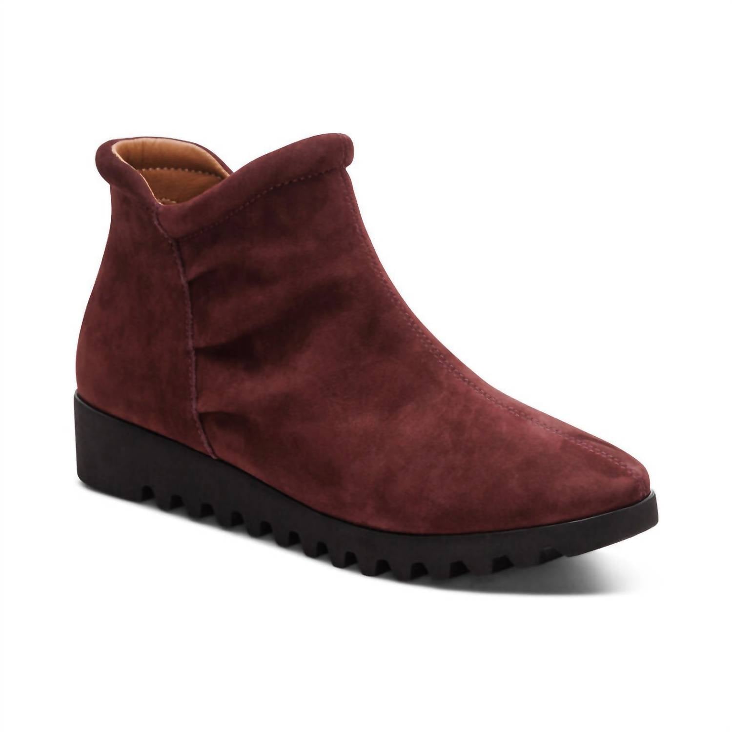 Aetrex - Women's Zoey Slip-on Zip Boot