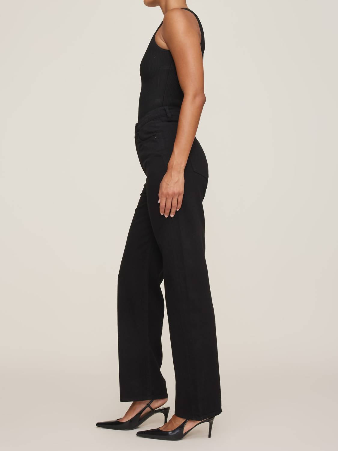 Dl1961 - Women'S - Karmine Refined Wide Leg Jeans