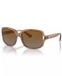 Coach - Women's Hc8169 L149 Polarized Square Sunglasses