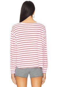 Sundry - Merci Crew Pullover Top