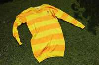 Replica Los Angeles - Rugby Stripe Sweatshirt Mini Dress