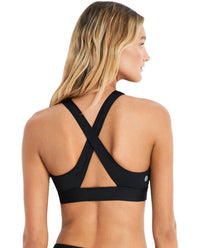 Seafolly - Lasercut High Neck Sports Bra