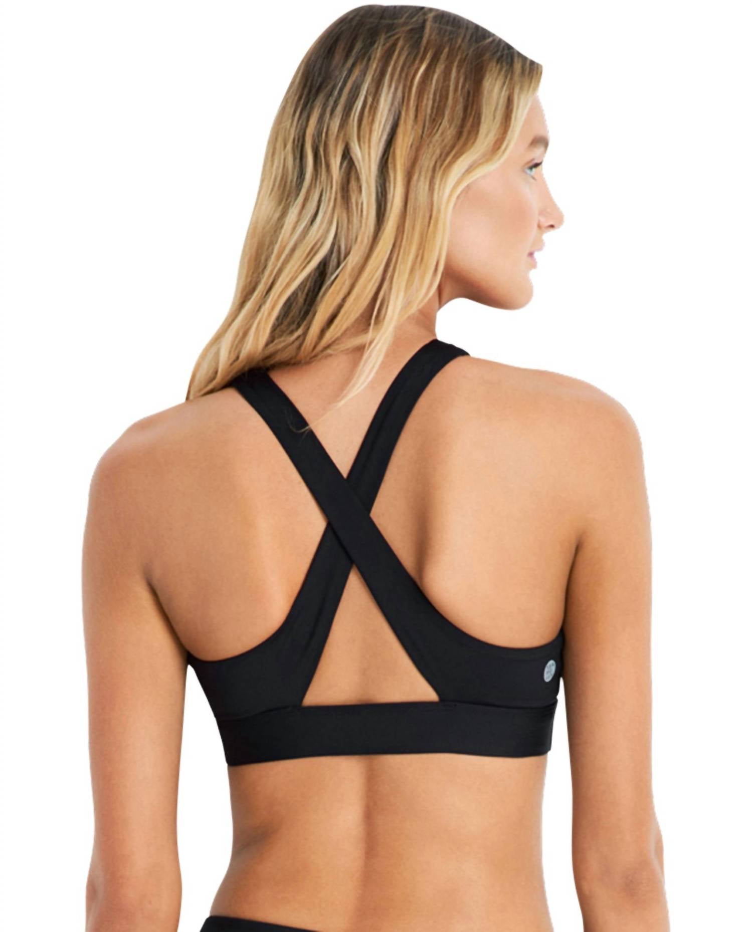 Seafolly - Lasercut High Neck Sports Bra