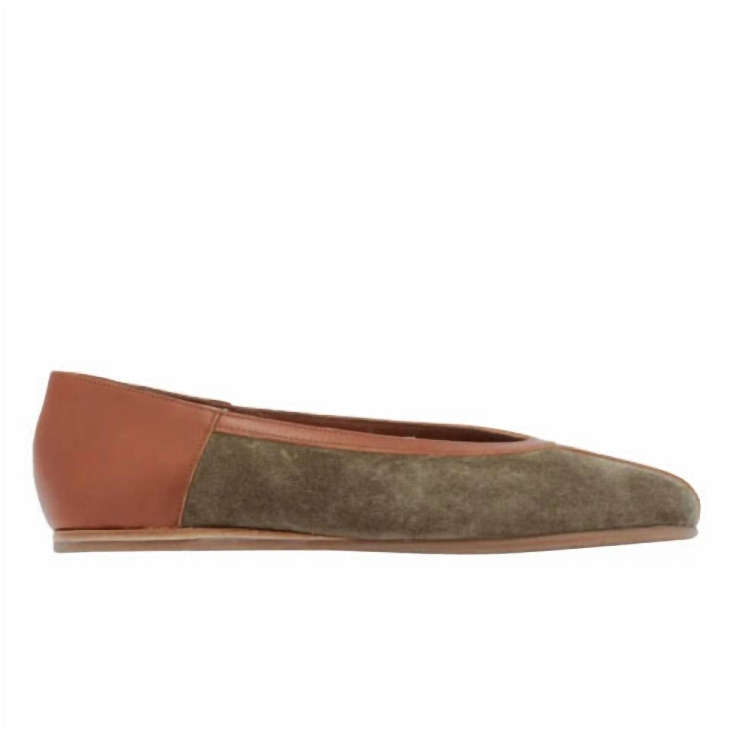 Ancient Greek Sandals - Women's Aeropi Suede Ballet Flat