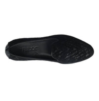 The FLEXX Women's Smokin Hot Loafer in gunmetal black - women's flats - view 6