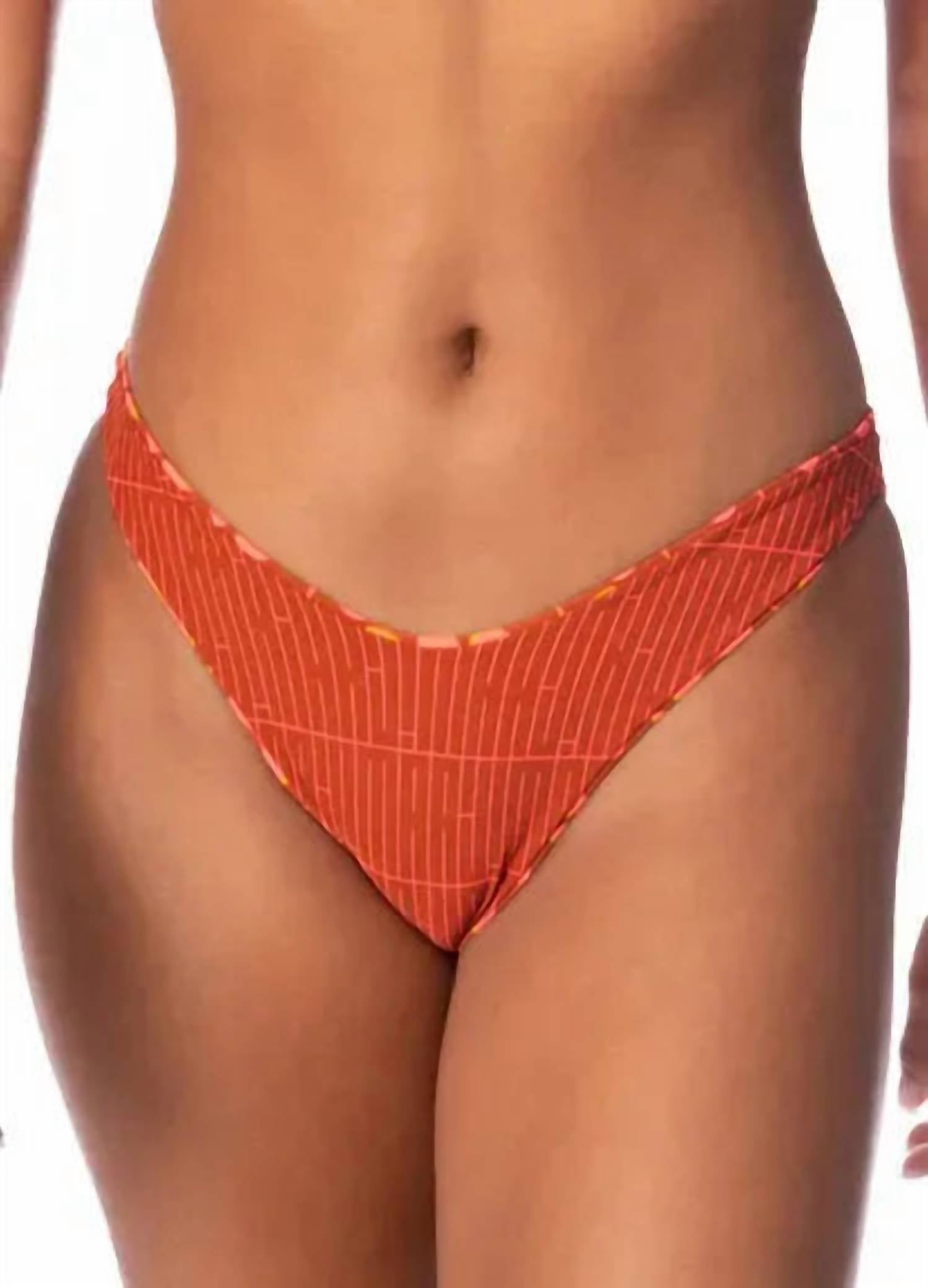 Maaji - Women’s Splendors Regular-rise Thin-side Bikini Bottom