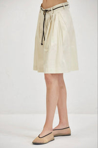 A.Ren - Women's Elysian Shorts With Front Pockets Belt