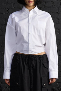 R13 - Split Hem Boyfriend Shirt