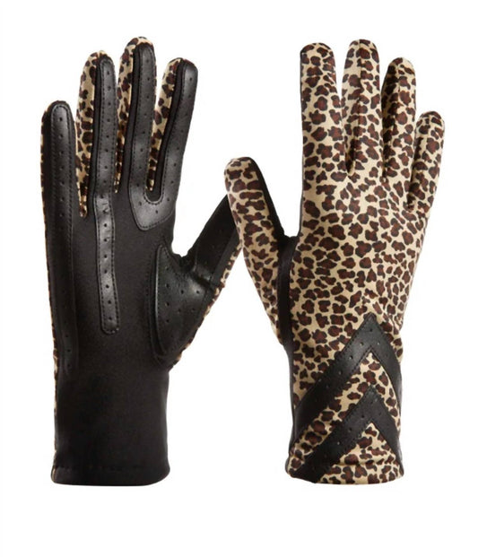 Women's SmartDri Smartouch 3 Button Length Chevron Gloves