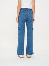 Six/Fifty - Lucy Denim Cargo Pants