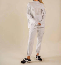 Care Tucker - Bella Interlock Mock Neck Sweater