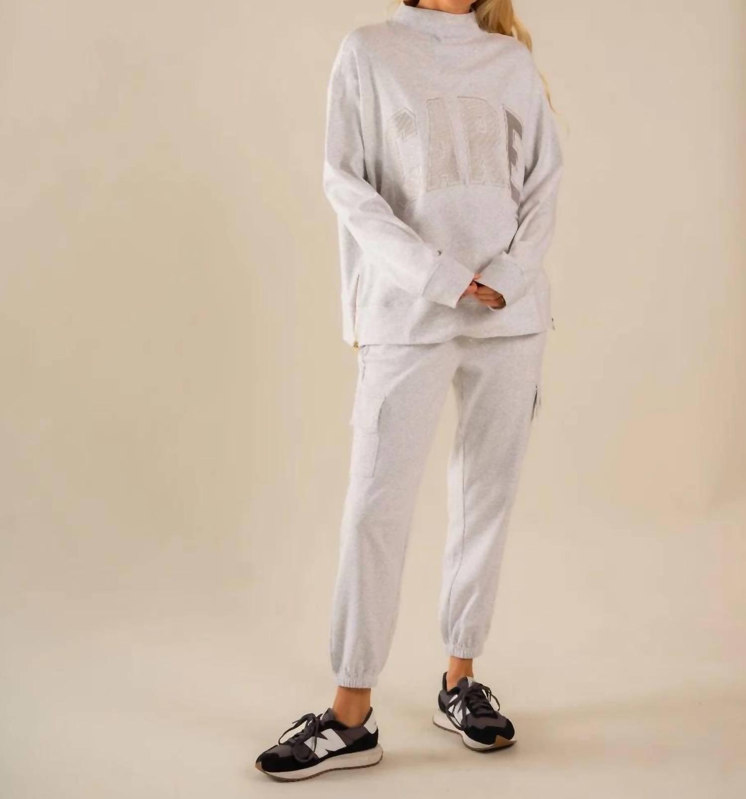 Care Tucker - Bella Interlock Mock Neck Sweater