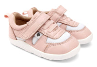 OLDSOLES Girl's Cruzin Sneakers in powder pink snow - kids' sneaker - alternate view