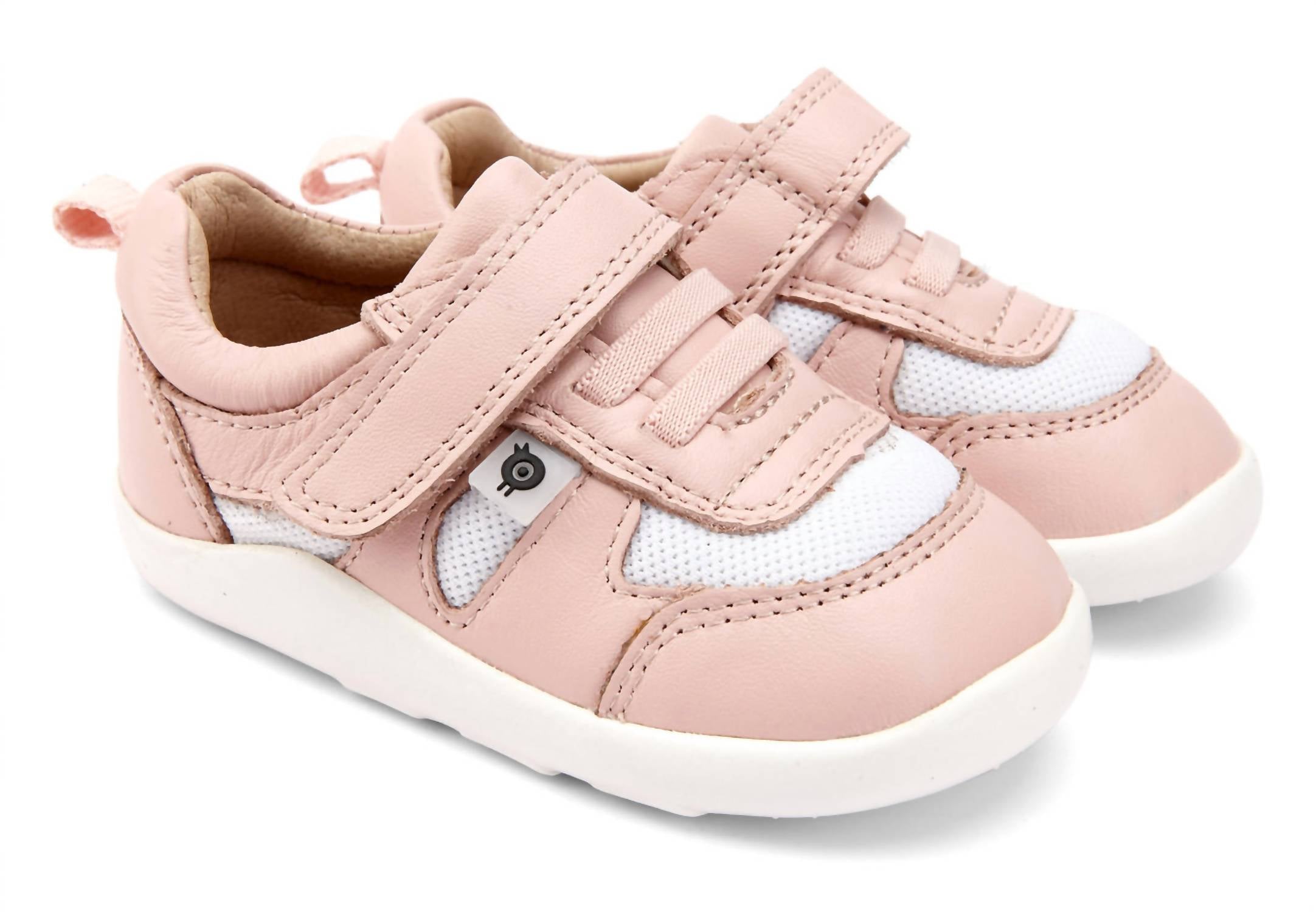 OLDSOLES Girl's Cruzin Sneakers in powder pink snow - kids' sneaker - alternate view