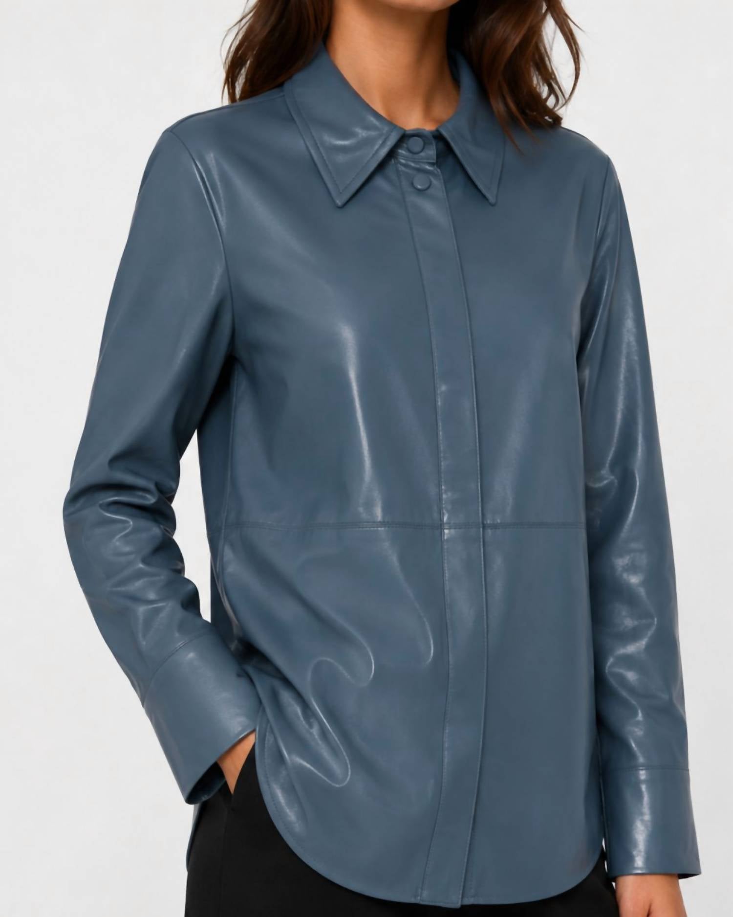 Dolce Cabo - Vegan Leather Shirt