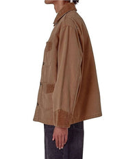 ROLLA'S Corduroy Barn Jacket in washed cocoa - women's jacket - alternate view