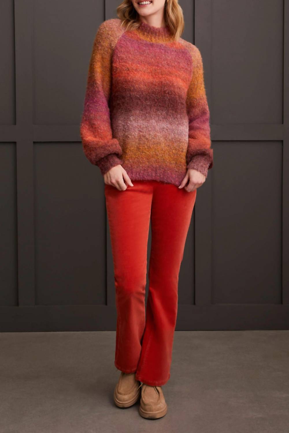 Tribal - Mock Neck Sweater