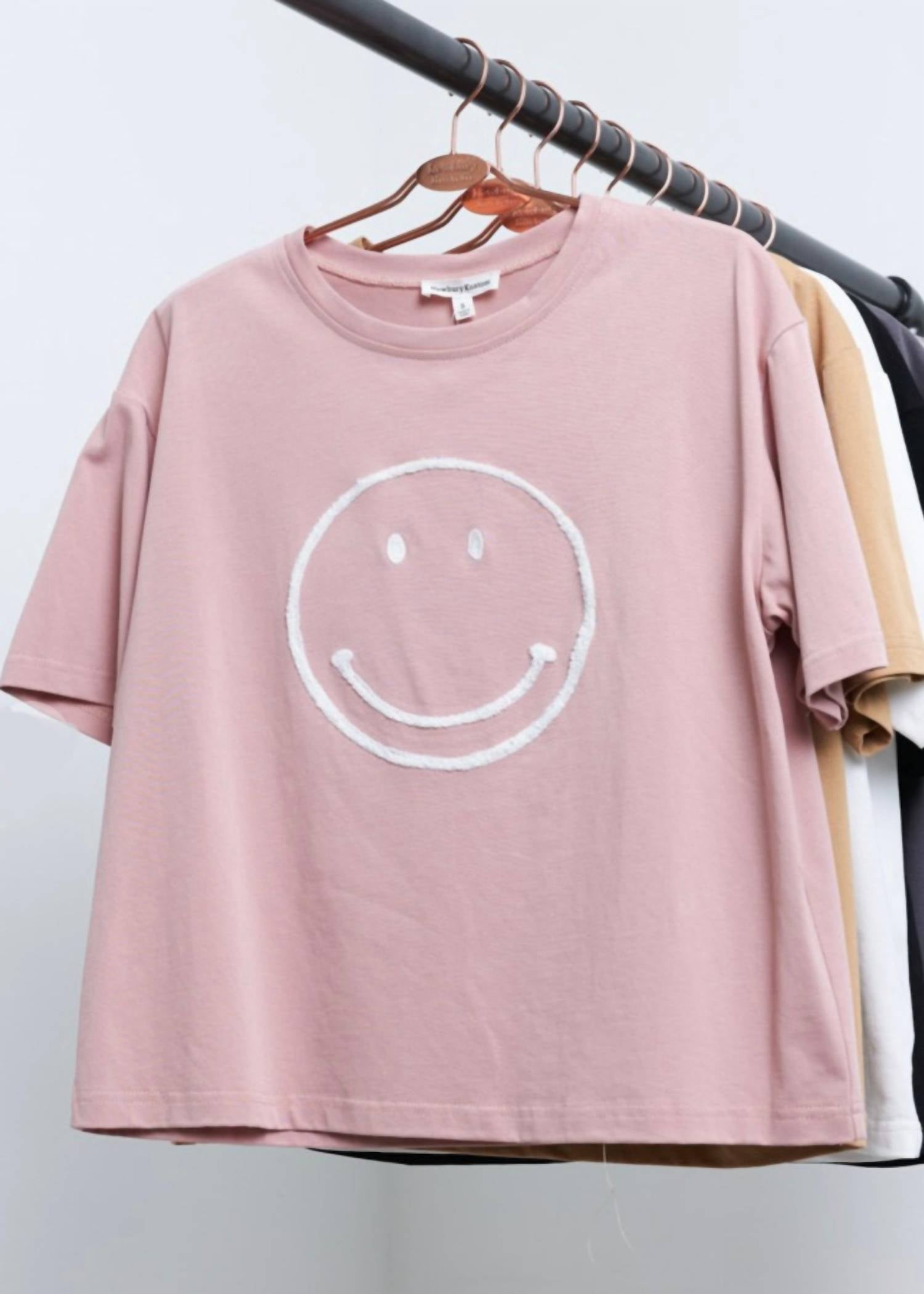 Newbury Kustom - Women's Smiley Face Tee