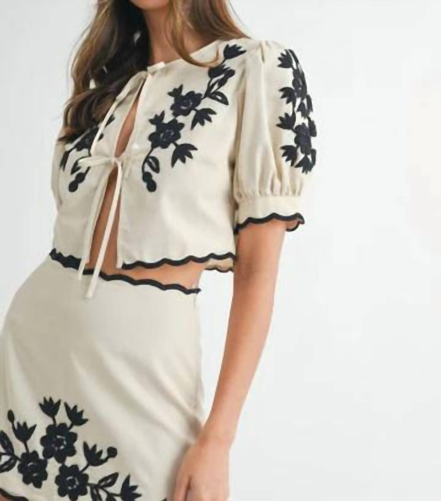 Mable - Sophia Floral Top