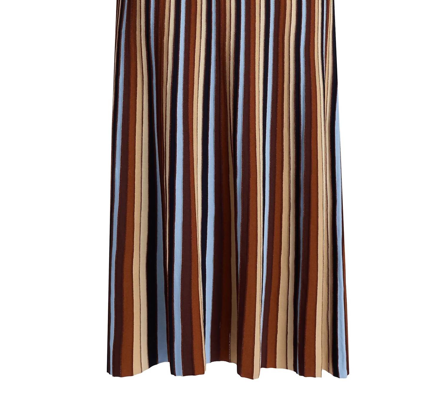 Cara Cara - Montana Striped Midi-skirt