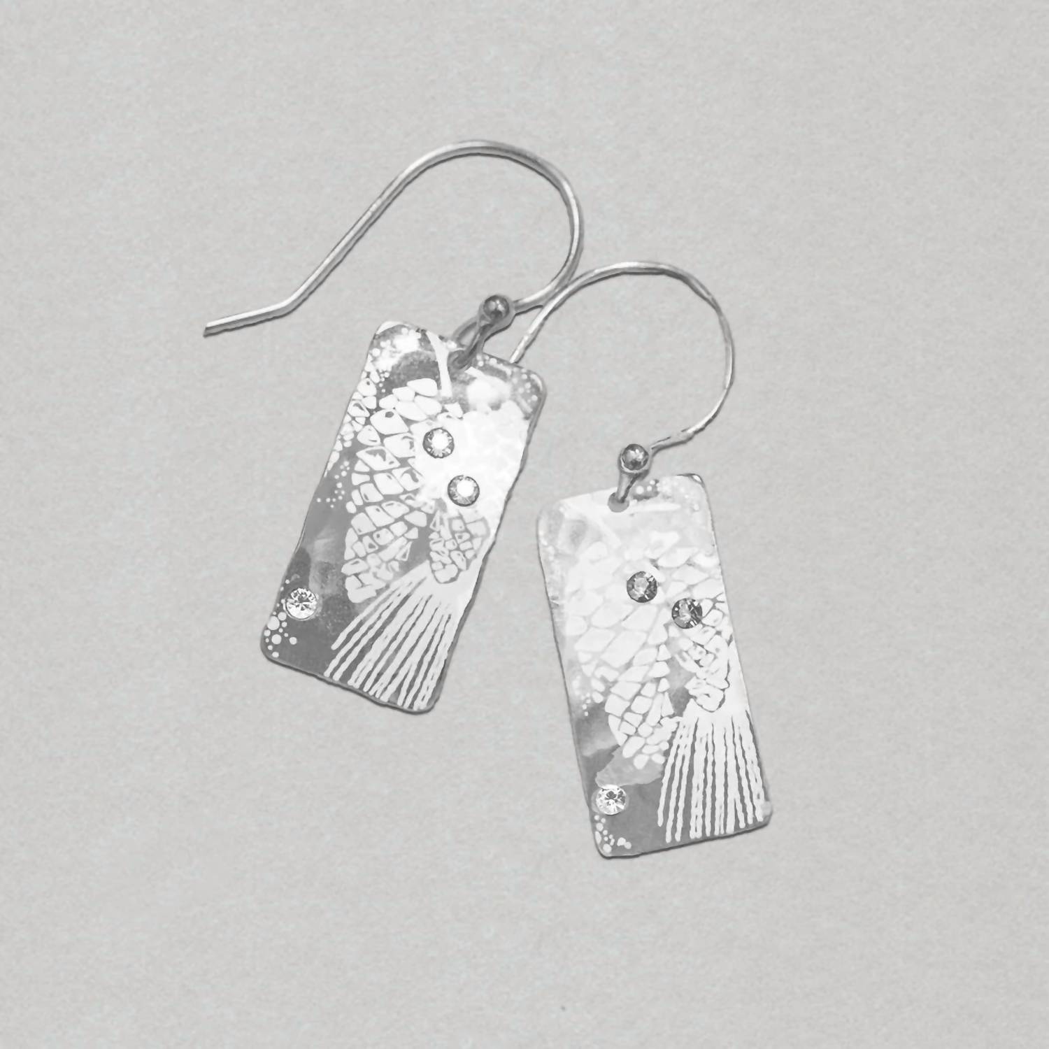 Holly Yashi Women's Radiant Drop Earring in silver - women's jewelry