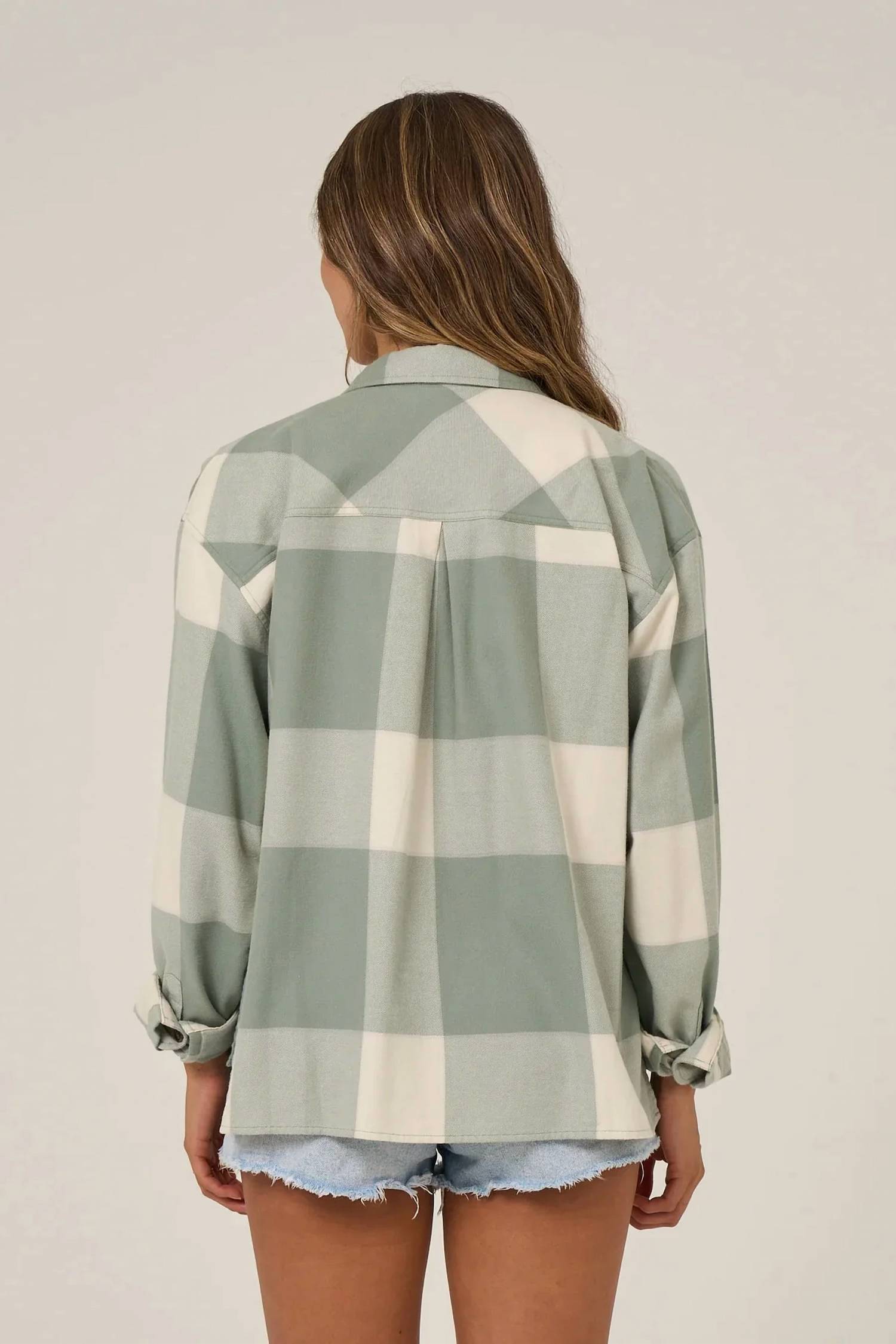 Salty Crew - Nomad Flannel Long Sleeve Button Down Shirt