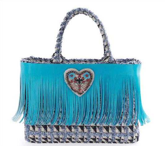 Rue Madam Paris - Women's Kos M Tweed Handbag